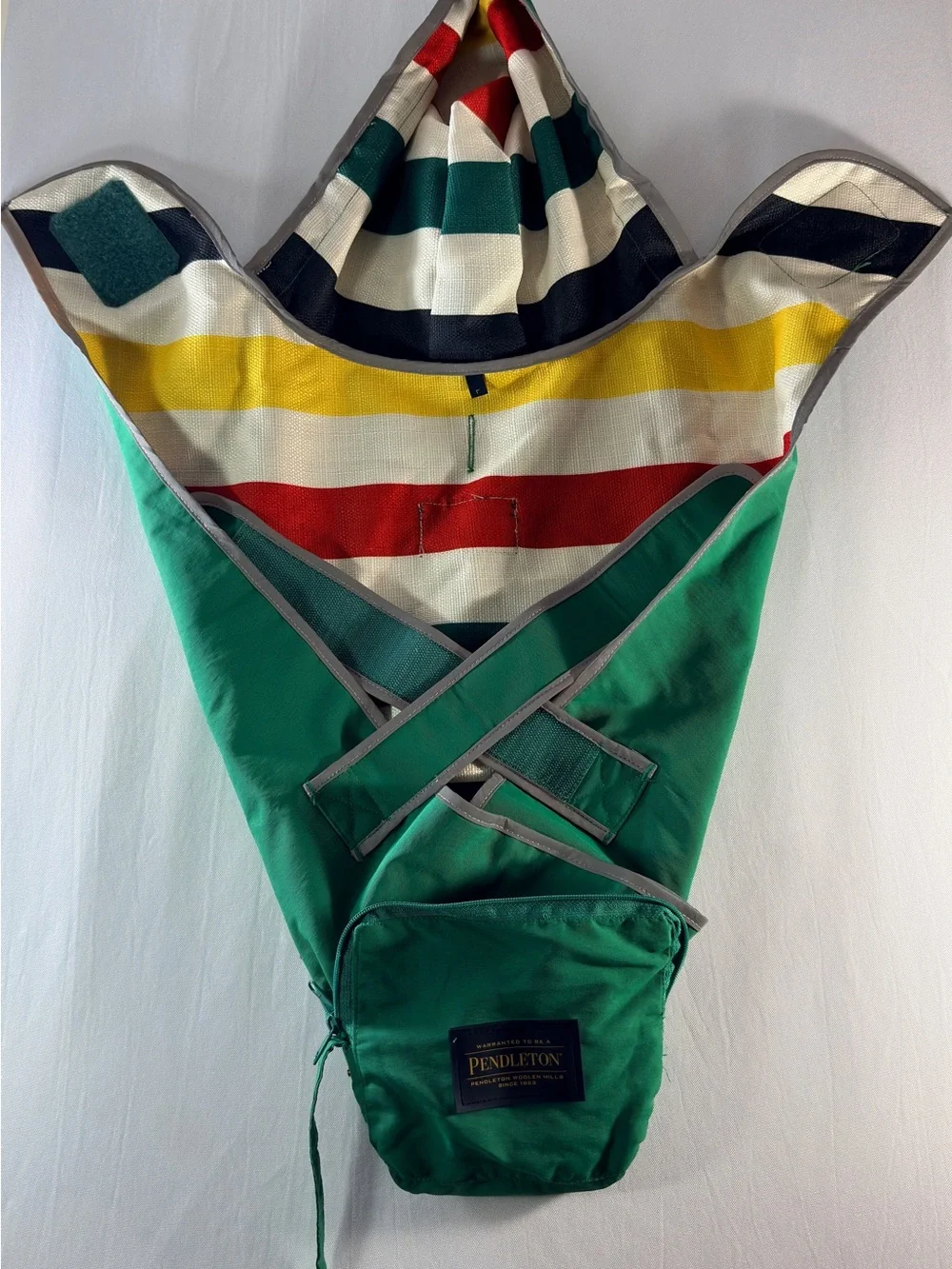 Pendleton dog raincoat
